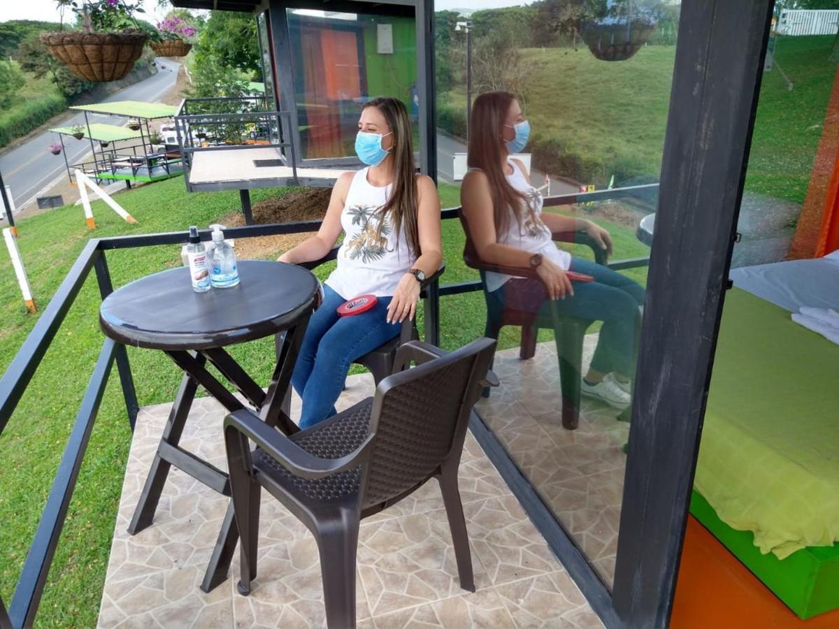 Glamping - Calochorno Hotel Alcala Ngoại thất bức ảnh